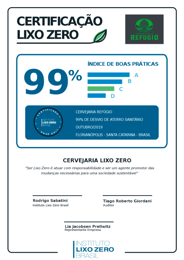 Certificado_LixoZero_Cervejaria_Refugio