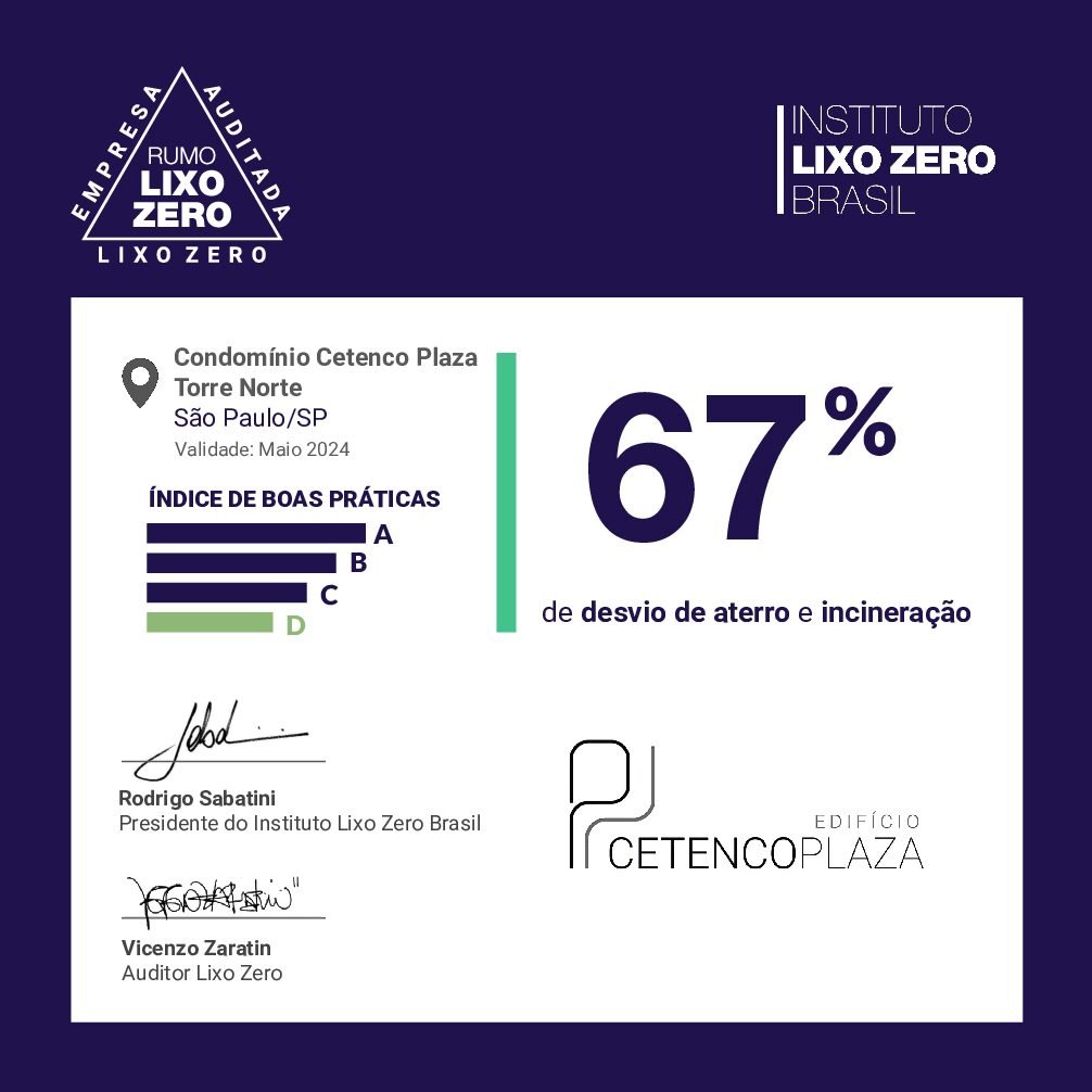 SELORumoaoLixoZero - Condomínio Cetenco Plaza Torre Norte_ MAIO_2023.pptx